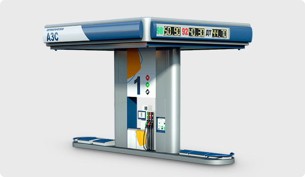 Интерактивный сайт безоператорных АЗС